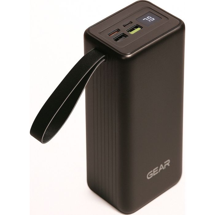 Батарея универсальная GEAR 40000mAh, PD/22.5W, black Фото