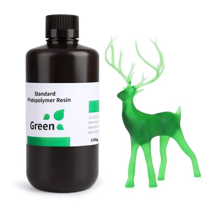 Фотополимерная смола ELEGOO Resin, Standard 1кг, green Фото