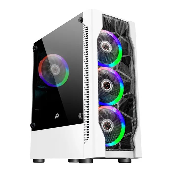 Корпус для ПК 1stPlayer D4-WH-4F1-W Фото