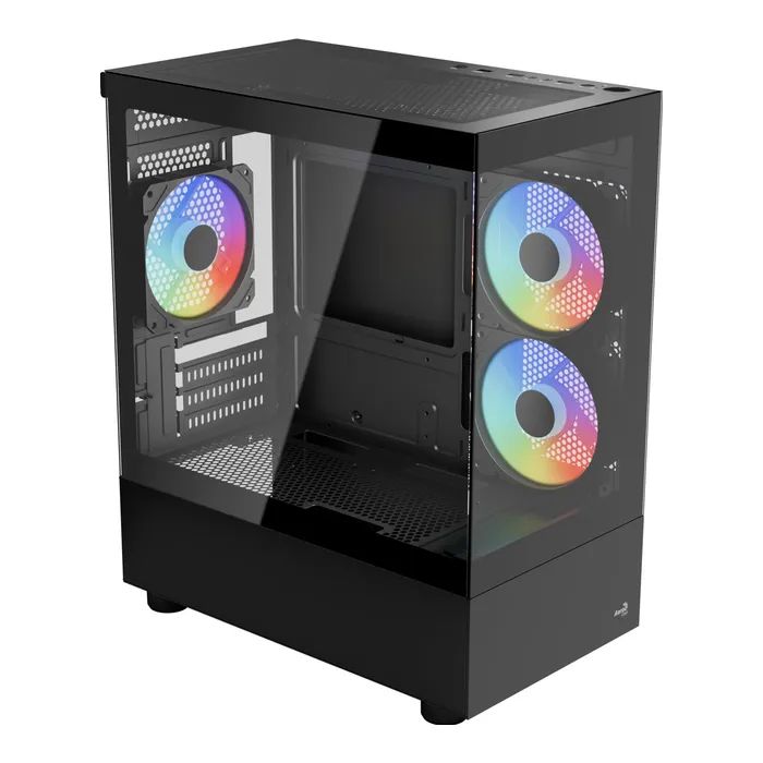 Корпус для ПК AeroCool Viewport Mini-G-BK-v2 Black Фото