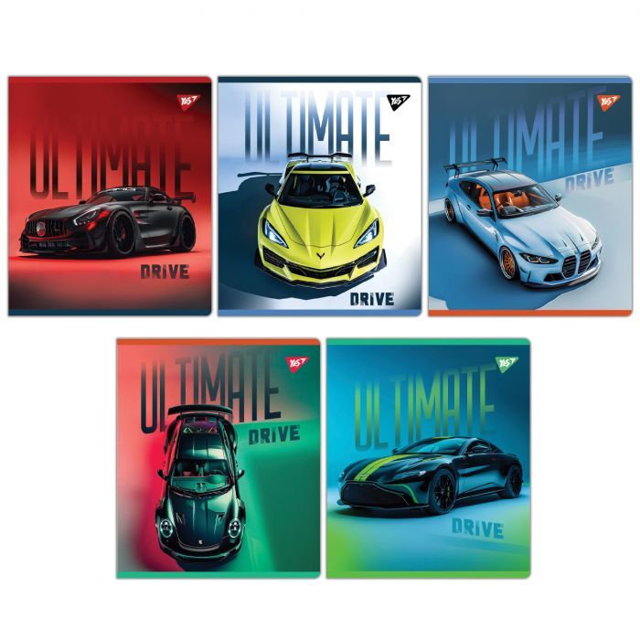 Тетрадь Yes Ultimate drive 12 листов линия Фото