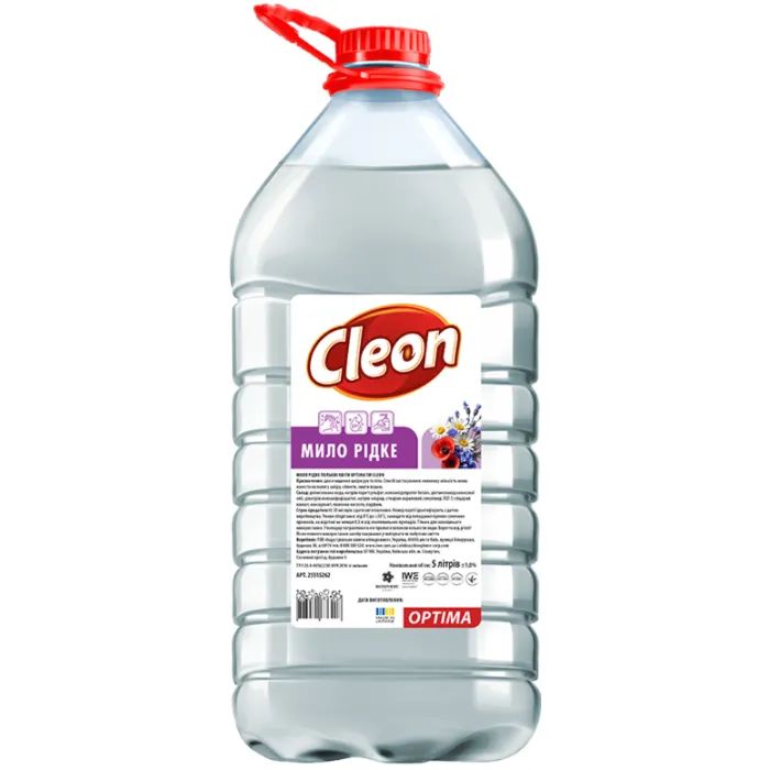 Жидкое мыло Cleon Полевые цветы 5 л Фото