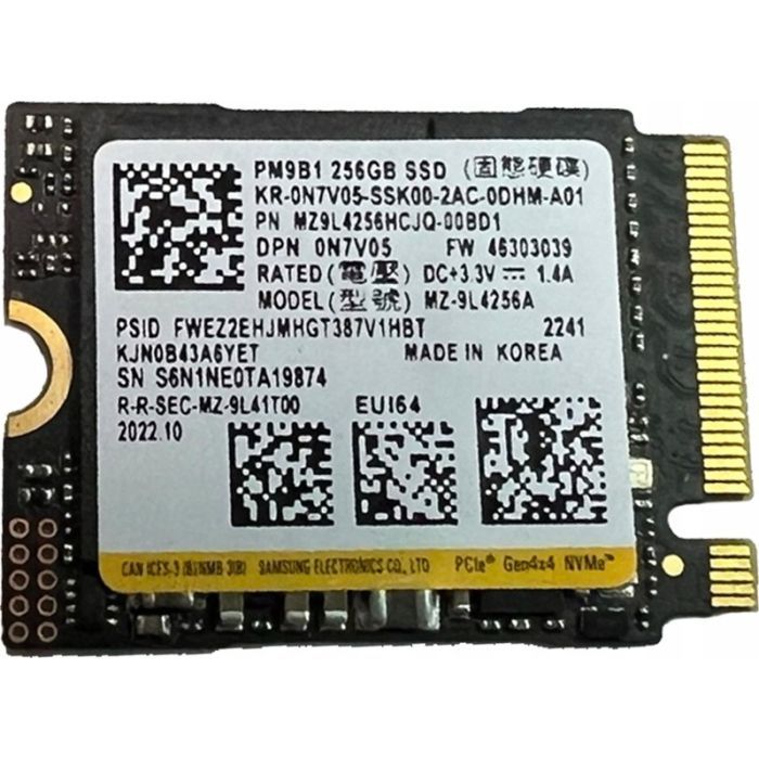 Накопитель SSD Samsung M.2 2230 256GB Фото