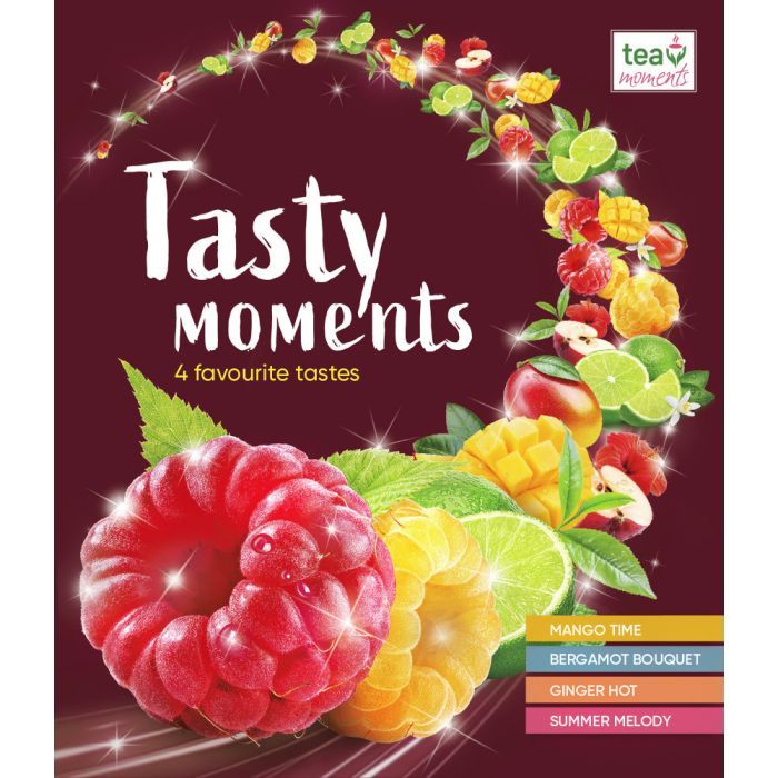 Чай Tea Moments Tasty Moments Набір 4 смаки Фото