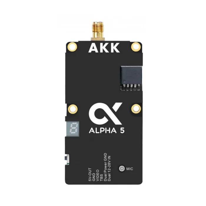 Видеопередатчик (VTX) AKK Alpha 5W 5.8GHz 80CH Фото