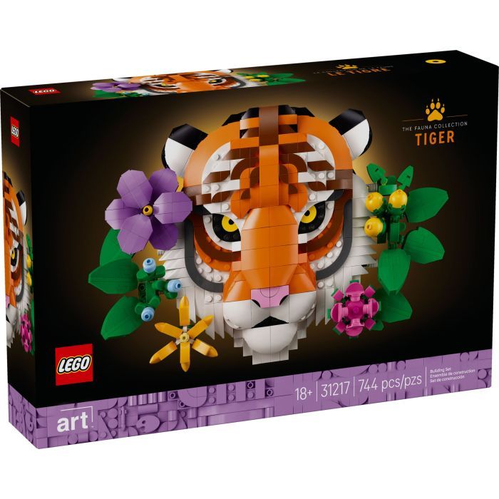 Конструктор LEGO Art Колекція фауни - Тигр Фото