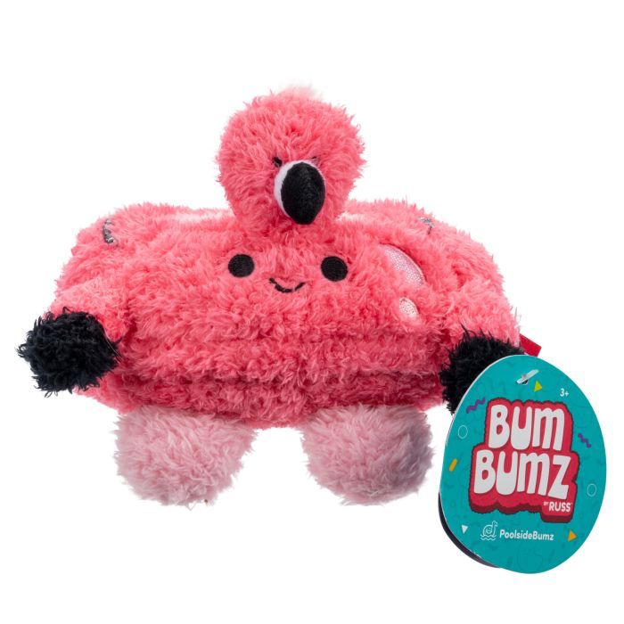 Мягкая игрушка BumBumz PoolsideBumz Тюб Фламинго Тамара, 11 см Фото