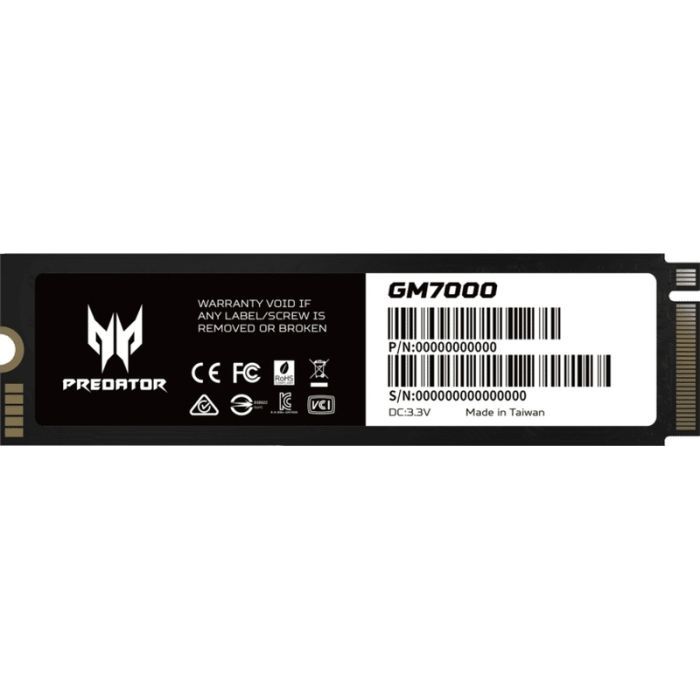 Накопитель SSD Acer Predator M.2 2280 512GB GM7000 Фото