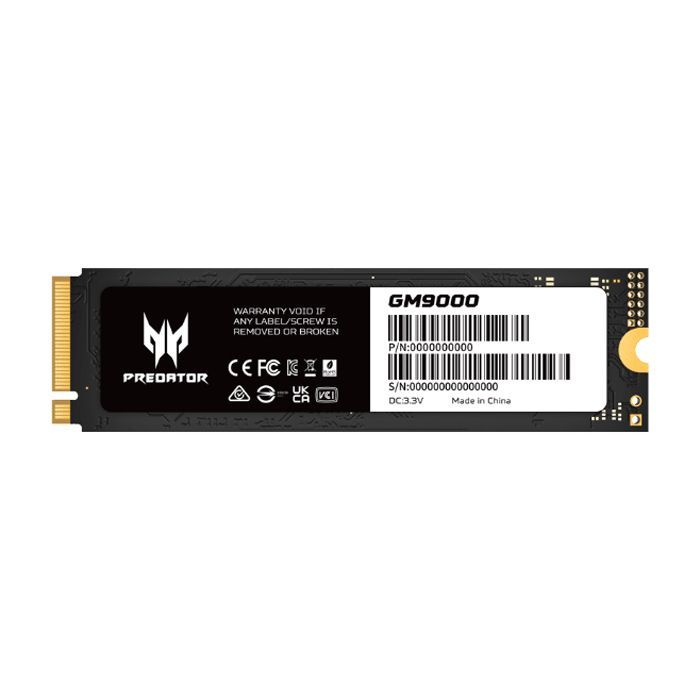 Накопитель SSD Acer Predator M.2 2280 1TB GM9000 Фото