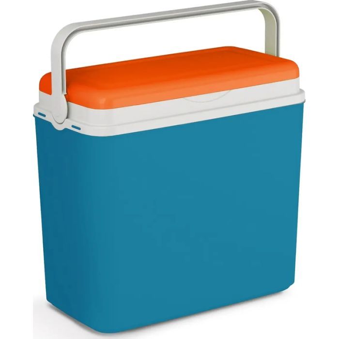 Термобокс Adriatic 24л синій з помаранчевим Фото