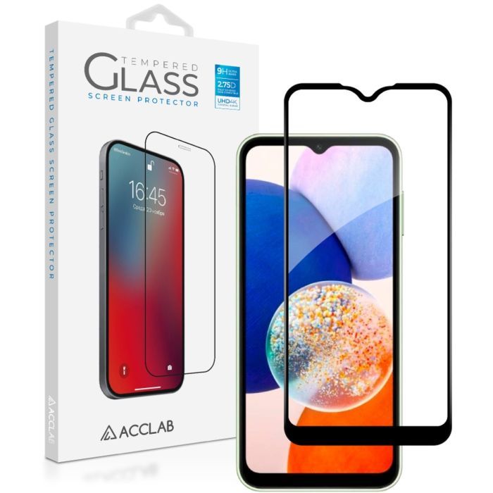 Стекло защитное ACCLAB Full Glue Samsung A15 Black Фото