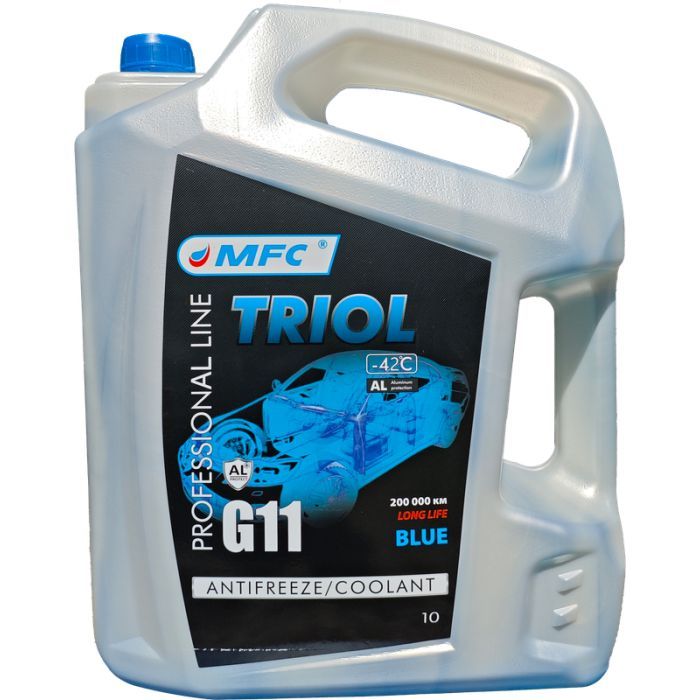 Антифриз МФК TRIOL Professional G11 Blue 10кг Фото