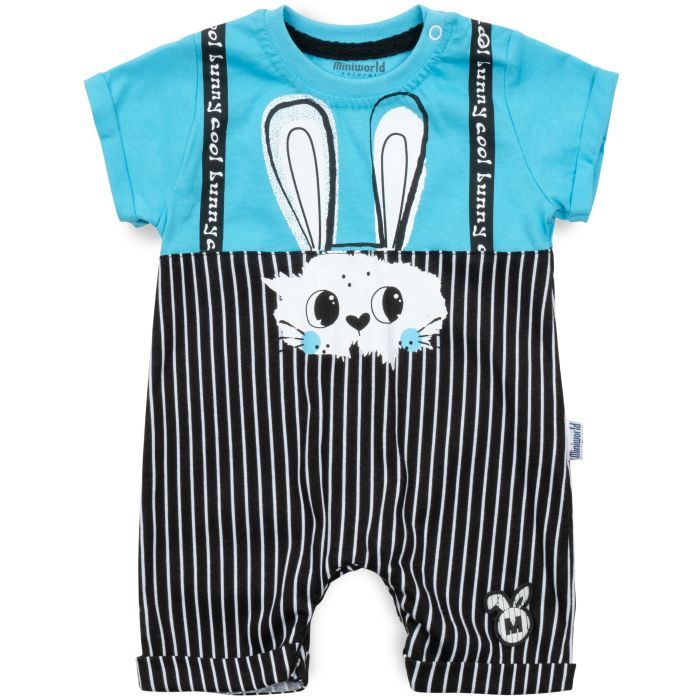 Боди детское Miniworld песочник с зайчиком Фото