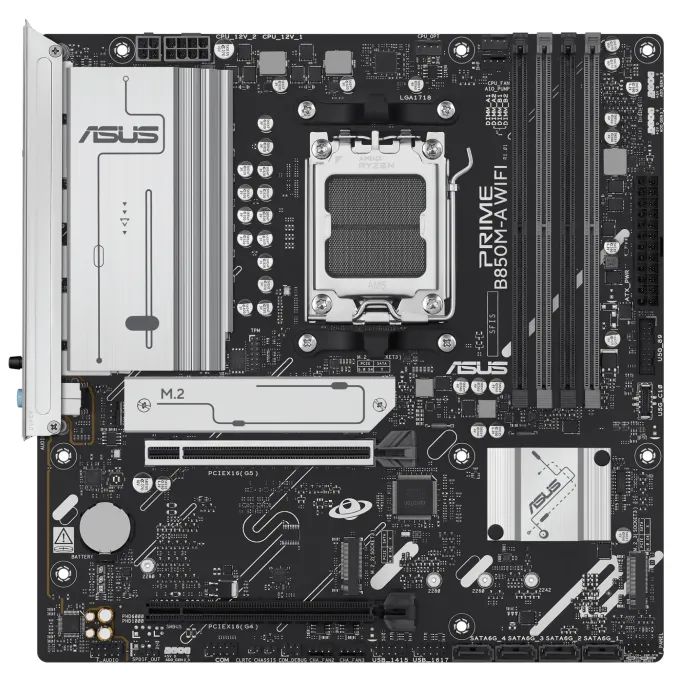 Материнская плата ASUS PRIME B850M-A WIFI Фото