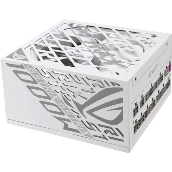 Блок питания ASUS 1000W ROG Strix Platinum White Edition Фото