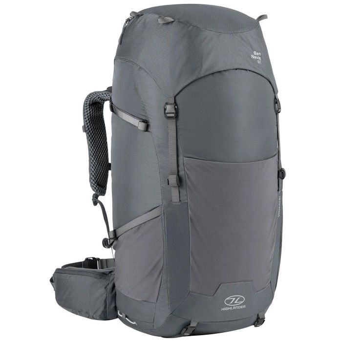 Рюкзак туристический Highlander Ben Nevis Men 65L Grey (RUC276-GR) Фото