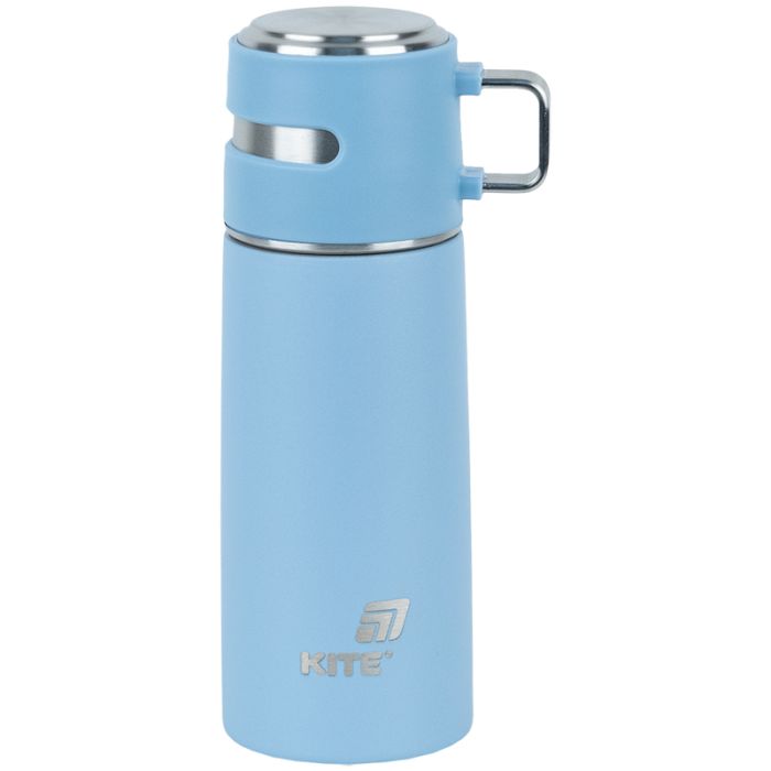 Термос Kite 350 мл блакитний Фото