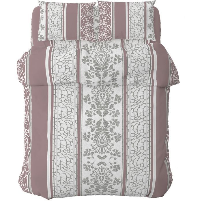 Постельное белье Home Line Мармур бежевый, бязь, полуторный Фото