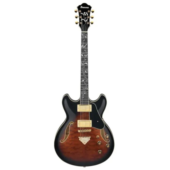 Гитара полуакустическая Ibanez AS93QMSP DBS Фото