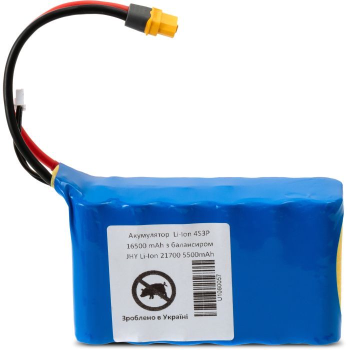Аккумуляторный блок Vinga 4S3Р 16500mAh з балансувальним дротом (JHY Li-Ion Фото