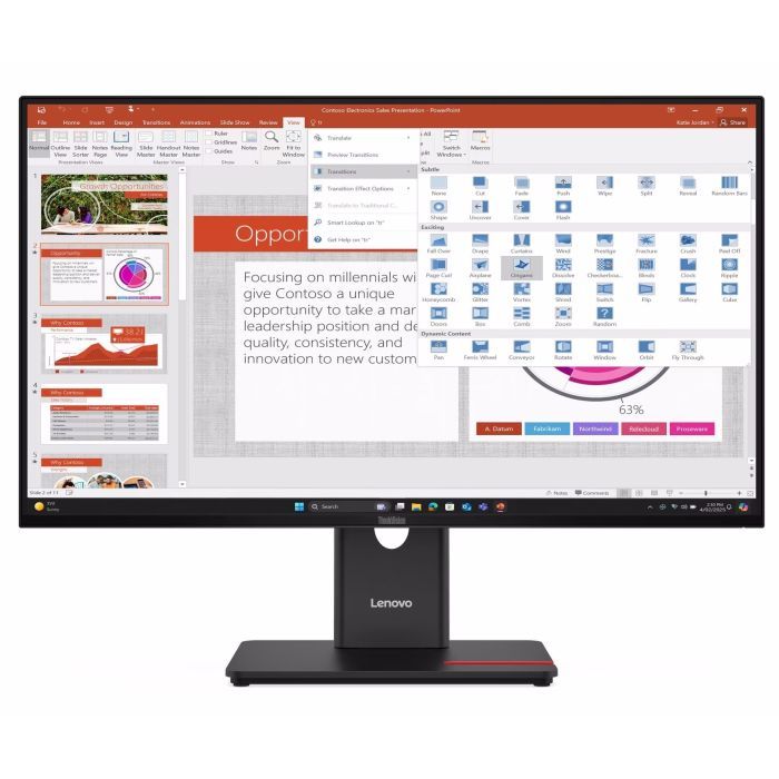 Монитор Lenovo T27-40 Фото