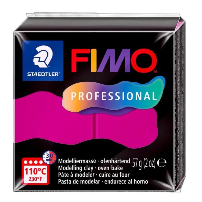 Пластика Fimo Professional, Маджента, 57г Фото