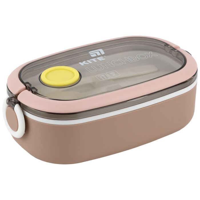 Ланч-бокс Kite 900 мл, бежевий Фото