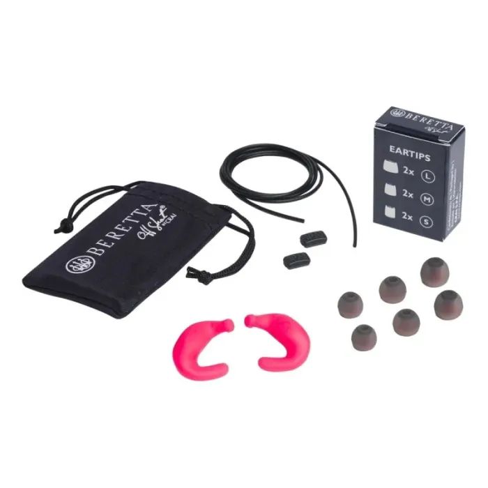 Тактические наушники Beretta Mini Headset E2 Fucsia Фото