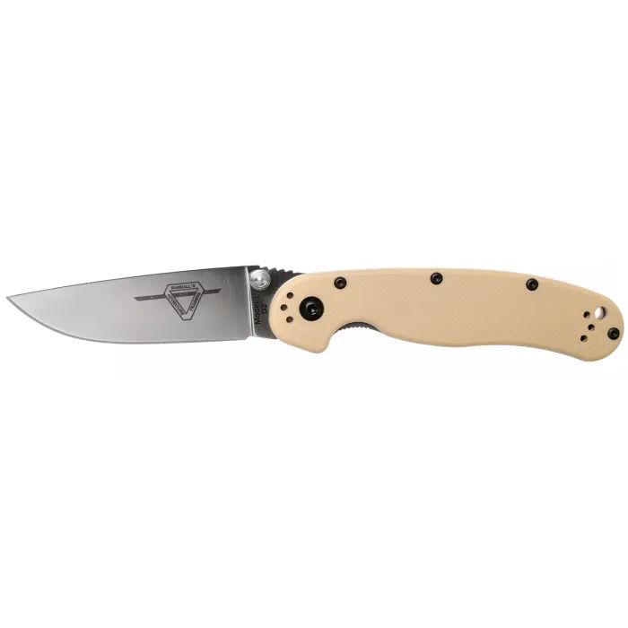 Нож Ontario Knife RAT II D2 Desert Tan Фото