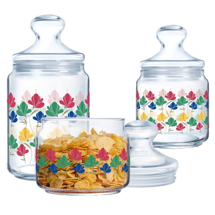 Банка Luminarc Club Fluury Набір 3 шт Фото