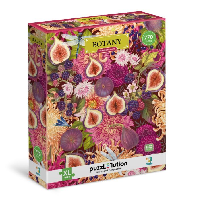 Пазл DoDo Easy-XL Ботаника. Инжир и цветы Фото