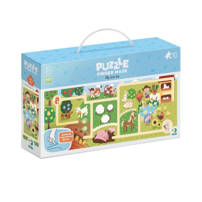 Пазл DoDo лабиринт Мое путешествие по ферме Фото