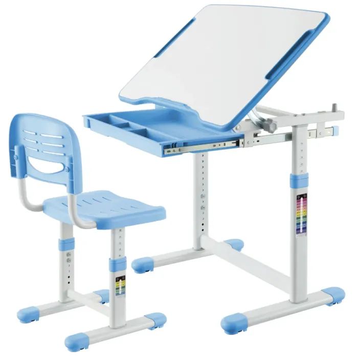 Парта со стулом Sector АФІНА Blue Фото