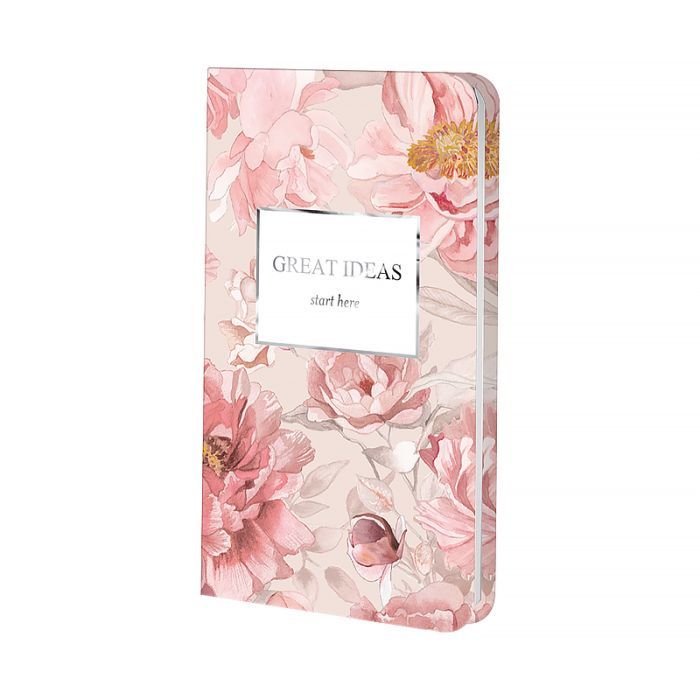 Еженедельник Axent датированный 2026 Pocket 90х150, Peony Dreams Фото