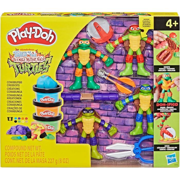 Набор для творчества Hasbro Play-Doh Черепашки-ніндзя Ковабунга Фото
