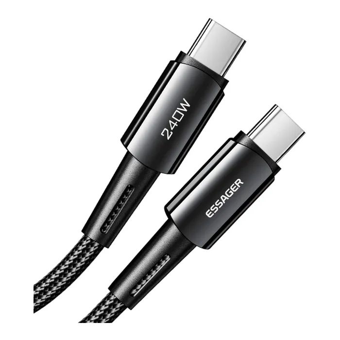 Дата кабель Essager USB-C to USB-C 1.0m 240W Фото