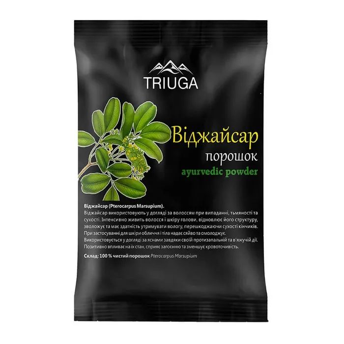 Пудра для тела Triuga Виджайсар 50 г Фото