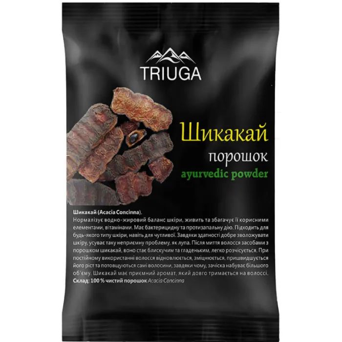 Пудра для тела Triuga Шикакай 50 г Фото