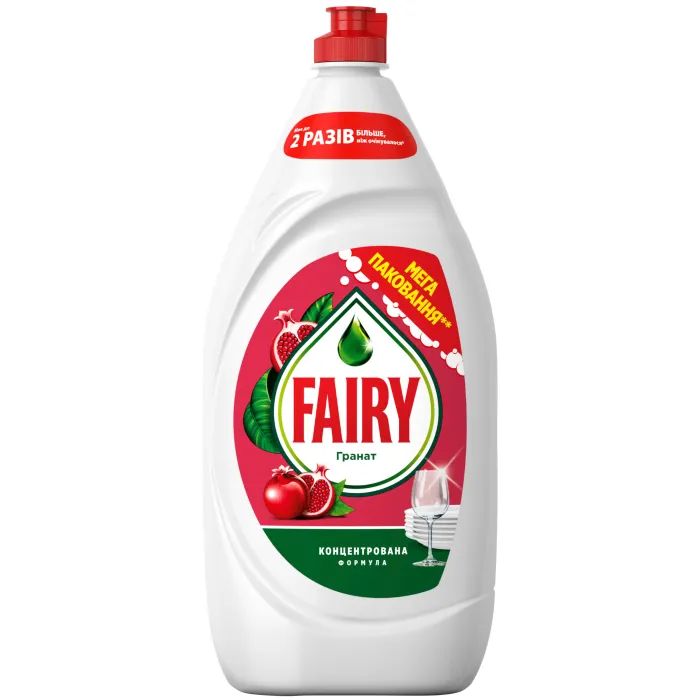 Средство для ручного мытья посуды Fairy Гранат 1350 мл Фото