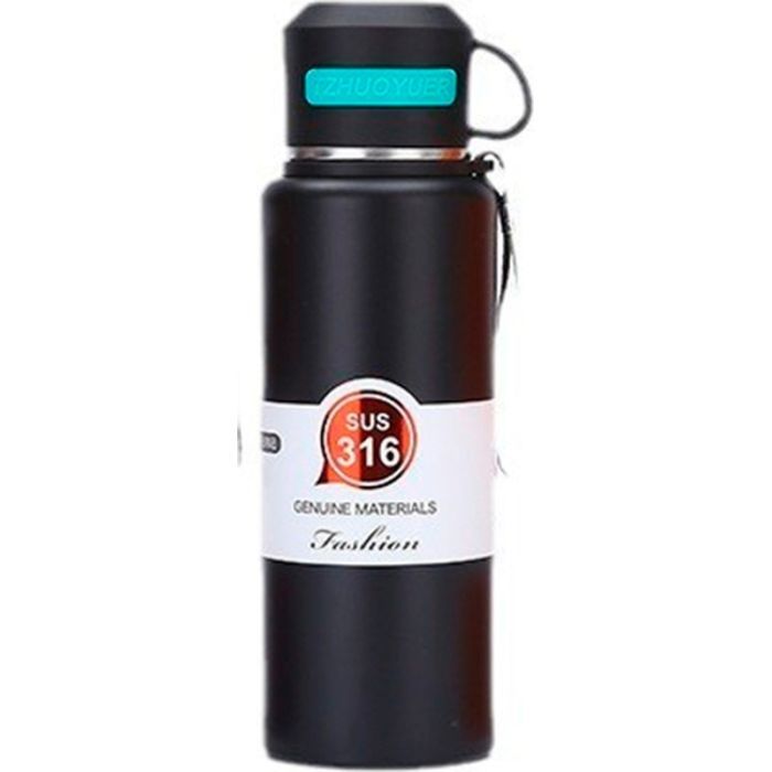 Термос Merlion Fashion 1,2 л, чорний Фото