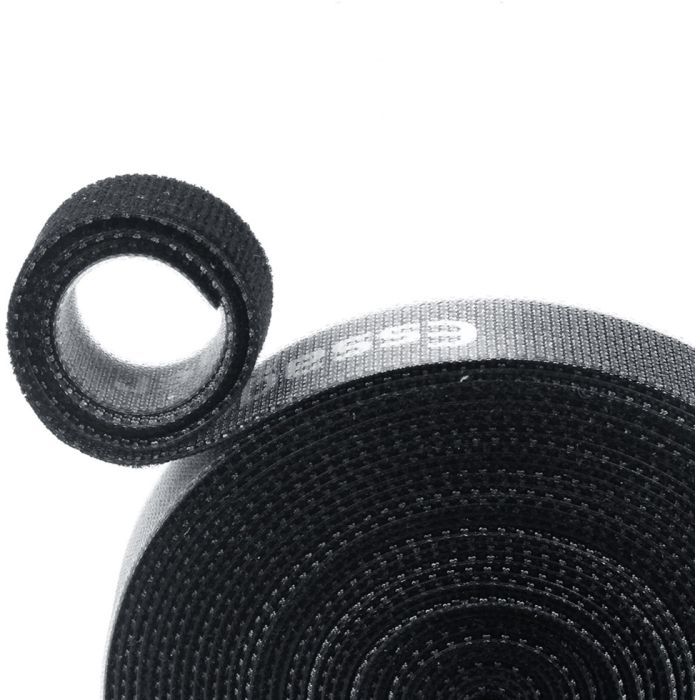 Набор для крепления Essager стрічка-липучка Cable Organizer 3m Black Фото