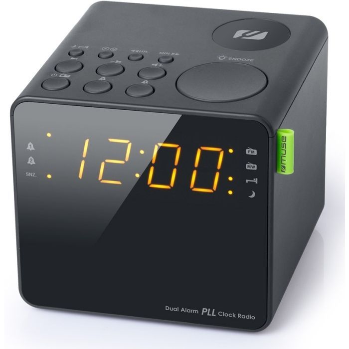 Настольные часы Muse радіо-годинник Фото