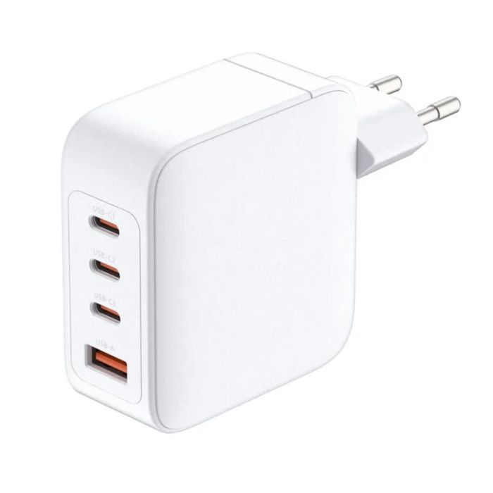 Зарядное устройство D-Link 3xUSB-C + 1xUSB PD140W GaN white Фото