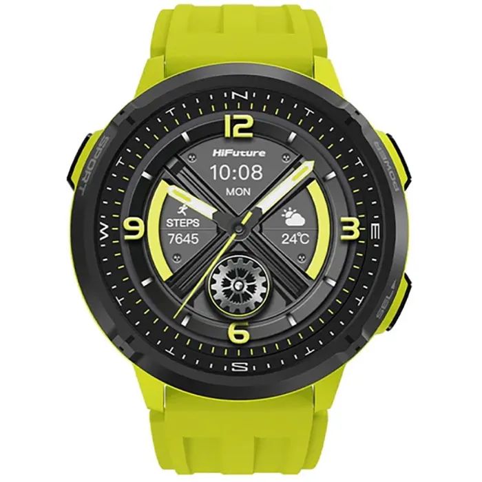 Смарт-часы HiFuture mix 3 fluorescent yellow Фото
