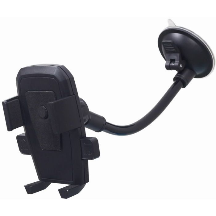 Универсальный автодержатель Gembird 55-80 мм, крепление на стекло Фото