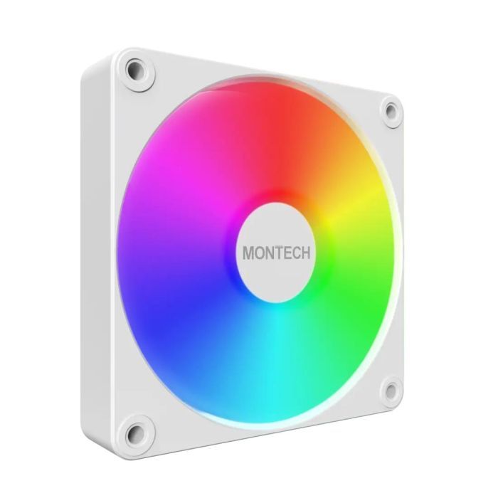 Кулер для корпуса MONTECH GF120R V2 ARGB PWM (W) Фото