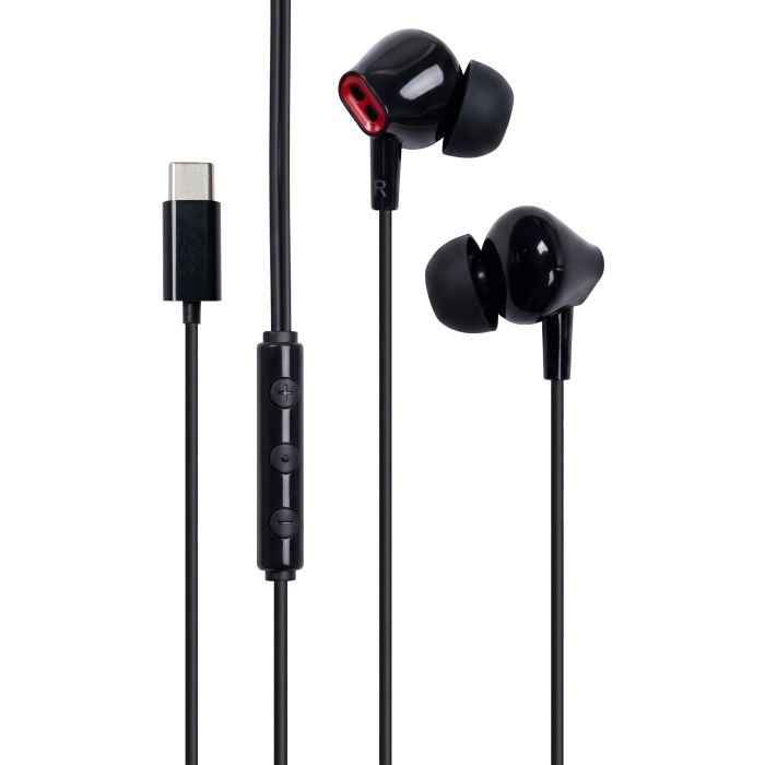 Наушники Vention Echo Lite USB-C In-Ear Wired Black Фото