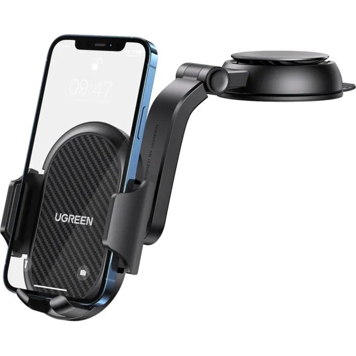 Универсальный автодержатель Ugreen LP405 Waterfall-Shaped Suction Cup Phone Mount Фото