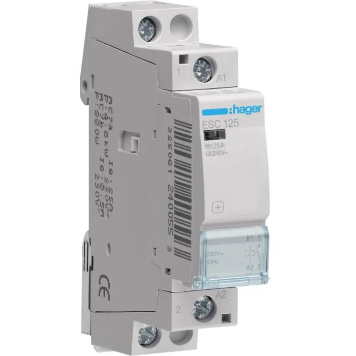 Автоматический выключатель Hager 25 A 230V 1NO 1P (A) Фото