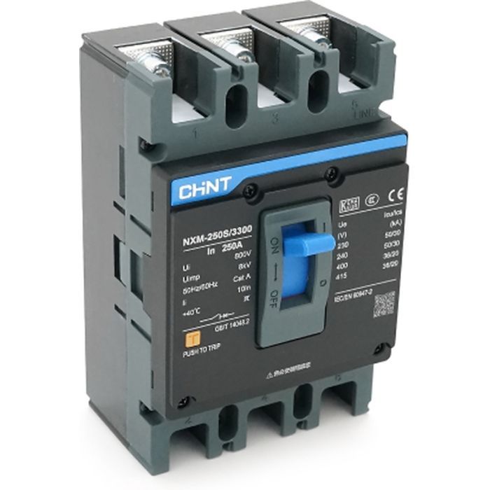 Автоматический выключатель CHINT NXM-250S-3300-250A Фото